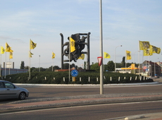De rotonde van Vlaanderen