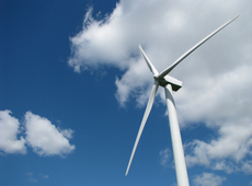 windmolen op bedrijventerrein