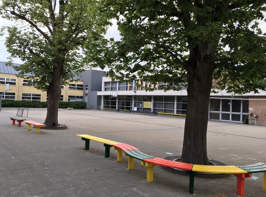 Speelplaats Beverbos 28 juni 2017 bij valavond Basisschool Beverbos