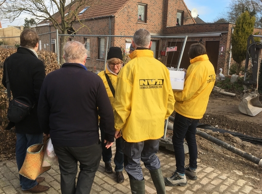 Valentijn in de Damwegel 14 februari 2018 Valentijnsactie in de Damwegel