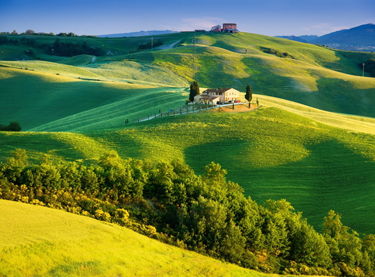 Er is een Italië 'per tutti i gusti' Italiaans landschap