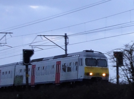 Het spoor treinproblemen in Lichtervelde